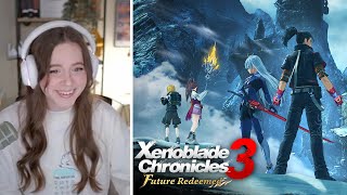 ITS FINALLY HERE Flyann reacts to Xenoblade 3 Announcement [upl. by Butte]