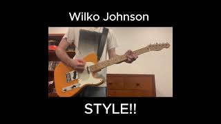 Wilko Johnson Style Riff shorts drfeelgood wilkojohnson guitar music punk rnb pubrock 70s [upl. by Akeemat]