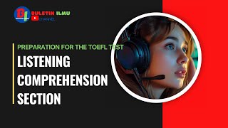 Preparation for TOEFL Test  TOEFL LISTENING Comprehension EXERCISE [upl. by Boy146]