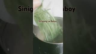 Sinigang na Baboy cooking sinigangnababoy sinigang lunchtime lunch [upl. by Flight]