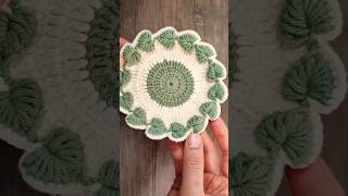 🔥 Crochet Coaster StepbyStep [upl. by Dru435]