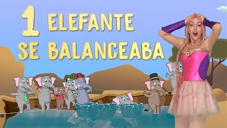 Luli Pampín  UN ELEFANTE SE BALANCEABA🐘🕸️ APRENDEMOS a contar  Official Video [upl. by Orton]