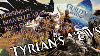 Guild Wars 2  Tyrians News  Reveal de Janthir Wilds la 5ème Extension de GW2 [upl. by Cirdet]