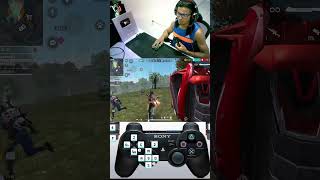 jogando free fire com controle de ps3 [upl. by Eidod252]