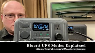 Bluetti UPS Modes Explained [upl. by Elorak]