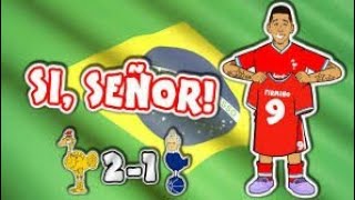 🎵SI SEÑOR🎵 Firmino Winner  Liverpool vs Spurs 442oons Parody [upl. by Yahsal428]