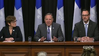 Le PM du Québec François Legault propose deux scénarios d’immigration — 25 mai 2023 [upl. by Nyla]