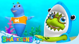 Baby Shark  Videos for Kids  Nursery Rhymes amp Kids Songs  The Sharksons [upl. by Hasan]