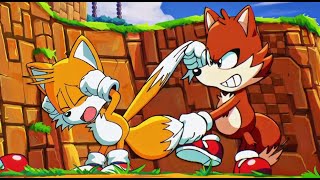 Sonic Origins  How Tails Met Sonic Scene Full HD [upl. by Zul]