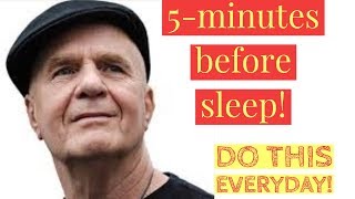 DO THIS 5 MINUTES BEFORE YOU SLEEPDr Wayne DyerMeditation [upl. by Vick]