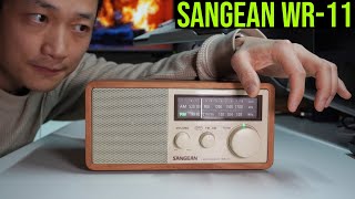 Listen to the Audio Samples of Sangean WR11 FMAM Radio [upl. by Llireva]