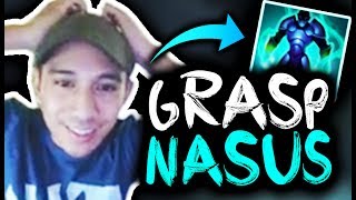 SirhcEz  GRASP MASTERY NASUS NEW SUPER AGGRESSIVE BUILD [upl. by Gal755]