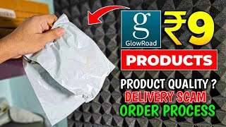 Glowroad 9 rupees sale unboxing 🔥 Glowroad rs 9 sale  Glowroad 9 rs sale  Flipkart Diwali Sale [upl. by Ynneb519]