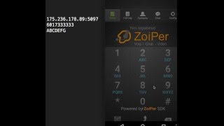 Zoiper Configuration [upl. by Livvyy]