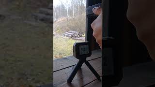 Baltic bullet 9x19 FMJ ammo chronograph velocity test Garmin Xero C1 Pro arex delta [upl. by Nimad992]