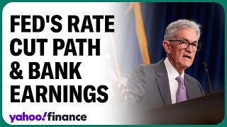 Bank earnings How will the Fed cut affect outlooks [upl. by Dnalyaw]