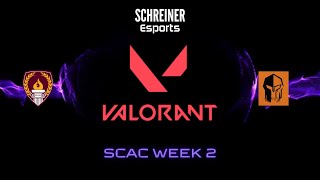 SCAC Valorant vs Hendrix Week 2 [upl. by Bigg]