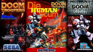 Doom Troopers 01 Prelude SEGA GENMD  OST [upl. by Ulane]