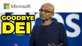 Microsoft Fires DEI Team [upl. by Odlanir]