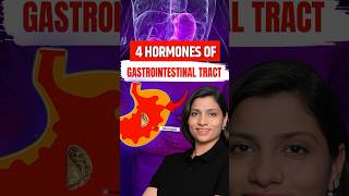 4 Hormones of Gastrointestinal Tract neetbiology neet2024 neetexam neetpreparation [upl. by Akenihs]