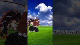 Yoriichi vs Demon slayer Anime shortviral [upl. by Launcelot]