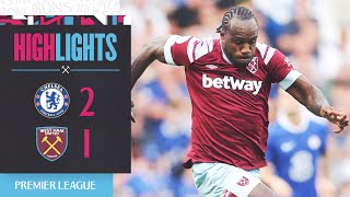 Chelsea 21 West Ham  Cornet Denied Equaliser in Late Defeat  Premier League Highlights [upl. by Proulx]