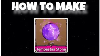 HOW TO MAKE TEMPESTAS STONE IN KING LEGACY UPDATE 6 l Gechearm [upl. by Mohammed]