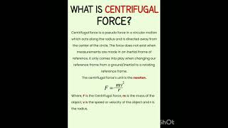 ScienceCentrifugal vs Centripetal The Forces That Keep Us Spinningscience force class 912 [upl. by Nealy668]