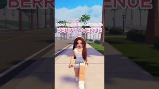 How to get catwalk emote in berry avenueupdateRoblox roblox berryave short berryavenueupdate [upl. by Yrogreg]