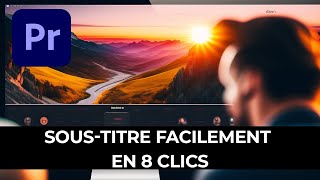 Comment ajouter des soustitres facilement dans Premiere Pro [upl. by Ahsinom]