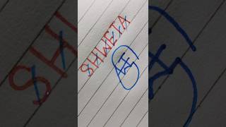 SHWETA name logo shorts art artist trending [upl. by Eikcim]