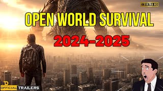 THE BEST Upcoming OPEN WORLD SURVIVAL GAMES of 2024 amp 2025 [upl. by Diella18]