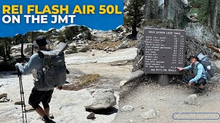 Backpacking 130 Miles with the REI Flash Air 50L on the John Muir Trail [upl. by Eitsyrc792]