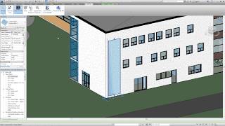 Using Technal Tech 3D For Creating Aluminium Glazed Curtain Wall BIM Object [upl. by Jeramey]