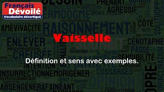 Vaisselle [upl. by Claire]