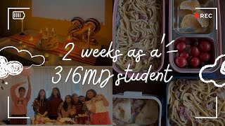 UNI VLOG  2 weeks as a 36MD student in Poznan ✮ ☕️🎳 [upl. by Shaer9]