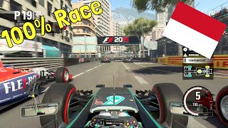 F1 2015  100 Race at Circuit de Monaco in Rosbergs Mercedes [upl. by Blunk2]