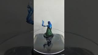 Water Genasi Mini 3D printed and painted [upl. by Fabe741]