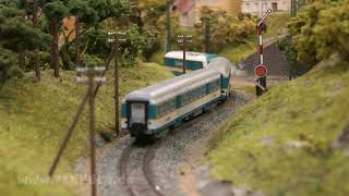 Spur TT Modellbahn vom ModellbauTeam der Modelleisenbahn Freunde aus Köln [upl. by Lawton]