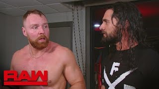 Dean Ambrose wonders why Seth Rollins didn’t have his back Raw Feb 18 2019 [upl. by Yregerg]