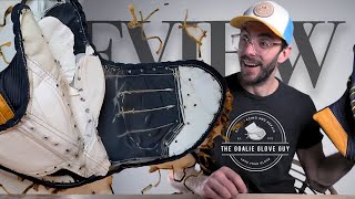 Goalie Glove Repair and Rebuild  TheGoalieGloveGuy Goalie Gear Review [upl. by Primaveras]