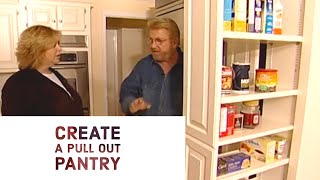 Build a Pull Out Pantry [upl. by Enautna542]