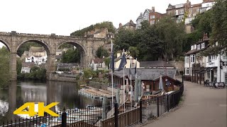 Knaresborough Walk Town Centre【4K】 [upl. by Adabelle]