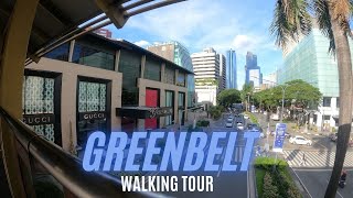 GREENBELT Walking Tour in Makati City NCR [upl. by Eatnuhs641]