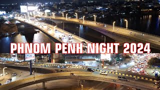 4K Wow Amazing Phnom Penh Cambodia Sun amp Moon Hotel 2024 Nightlife [upl. by Aronow]