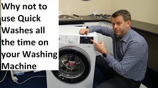 Washing Machine Quick Washes vs Eco Washes [upl. by Aniwde]