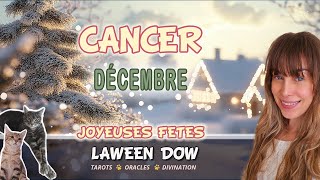 CANCER DÉCEMBRE 2024  Vous changez les règles du jeu et vous offrez ce nouveau bonheur  HOROSCOPE [upl. by Omle233]