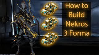 Despoil and Shield of Shadows Nekros Guide  3 Forma Builds  Warframe [upl. by Nylasoj]