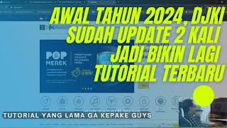 TUTORIAL CARA BARU DAFTAR MEREK HAKI 2024 DI DJKI DIRJEN KEKAYAAN INTELEKTUAL [upl. by Nospmoht]