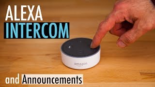 Alexa Intercom  How to use Alexa as an Intercom with Echo and Drop In [upl. by Leyes]